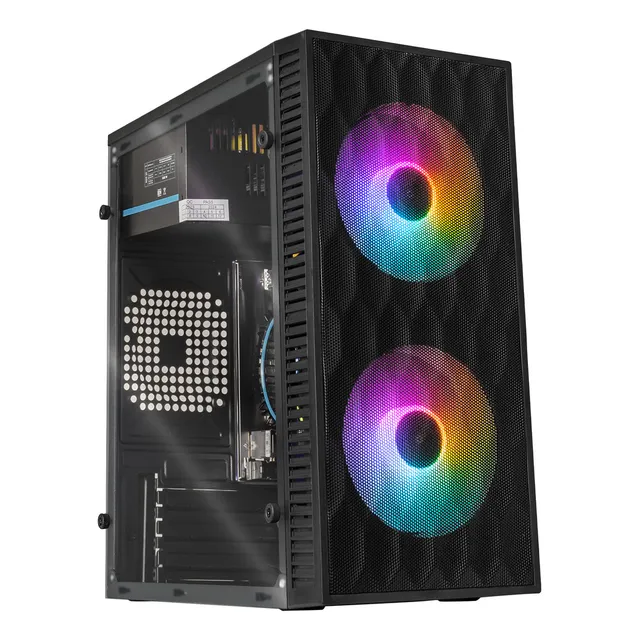 Xtreme Pc Gaming Core I5 12400 16gb Ssd 1tb Wifi Fuji Black