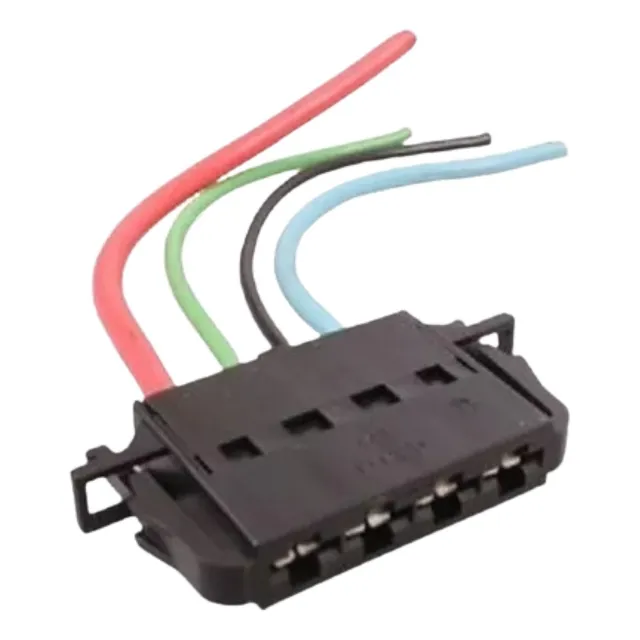 Conector 4 Vias Resistor Ventilador Gm Corsa Montana 