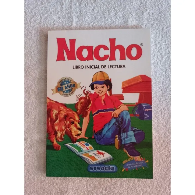 Cartilla Nacho Original Libro Inicial De Aprendizaje Básico