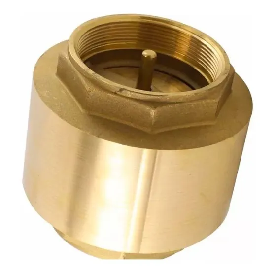 Valvula Check Fp 4 Pulgadas Hecha En Bronce .