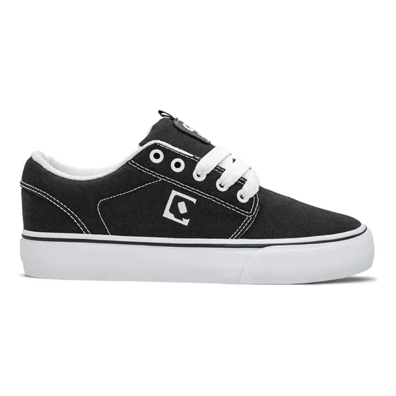 Tênis Qix Skate Combat Iii Vulcan Preto Branco Original