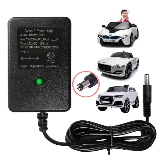 Cargador Para Bateria De 12 Voltios Para Carritos Electricos