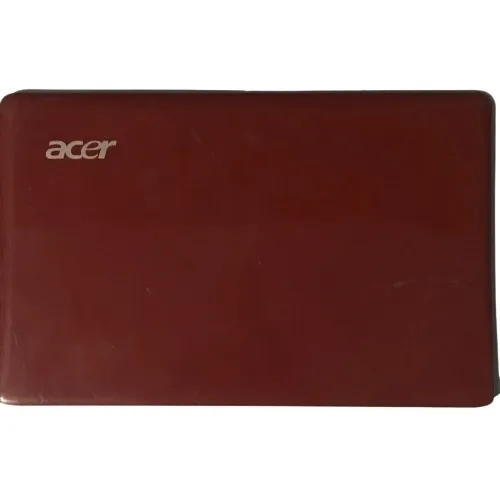 Carcasa Pantalla Acer Aspire One Rojo Con Antenas Wi Fi Zg5