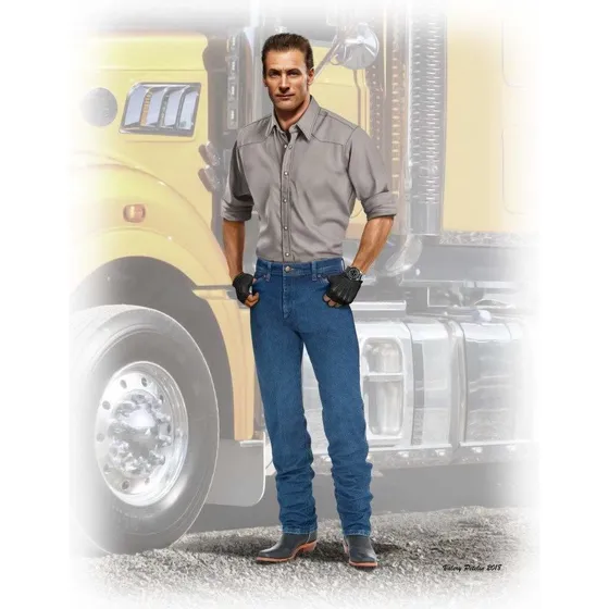 Modelo Escala Kit Truckers Serie Stan Largo Plazo Thompson 1