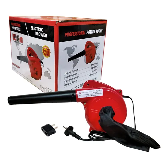 Sopladora Aspiradora Eléctrica 600w 16.000 Rpm Ums-c002