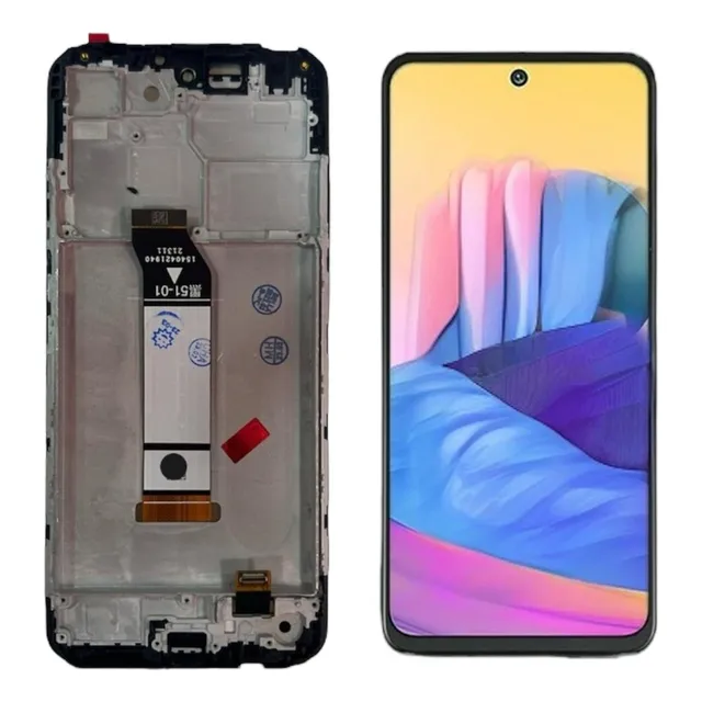 Frontal Lcd Display Compatível Com Poco M3 Pro 5g Com Aro