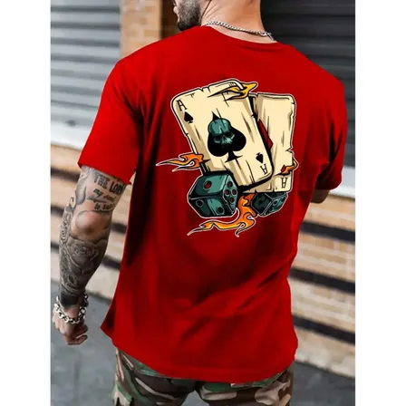 Camiseta Masculina Cartas Diverse Camisa 100% Algodão