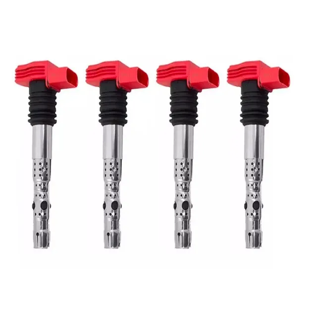 Kit 4 Bobinas Partson Red Competicion Vw Bora 1.8t 180hp