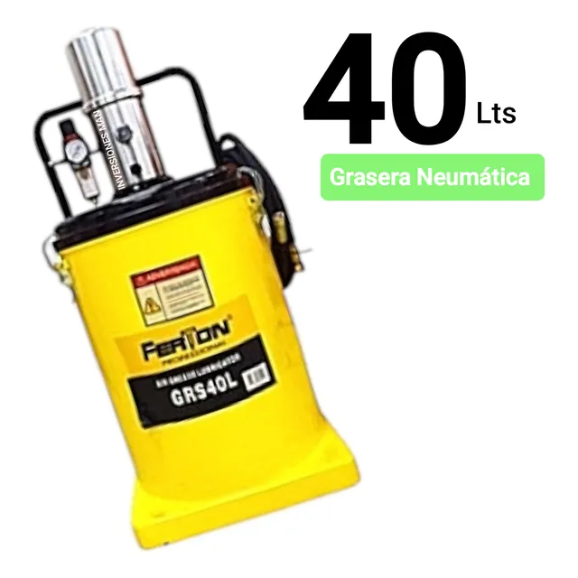 Grasera Neumatica Profesional 40 Lts Industrial Util Nueva