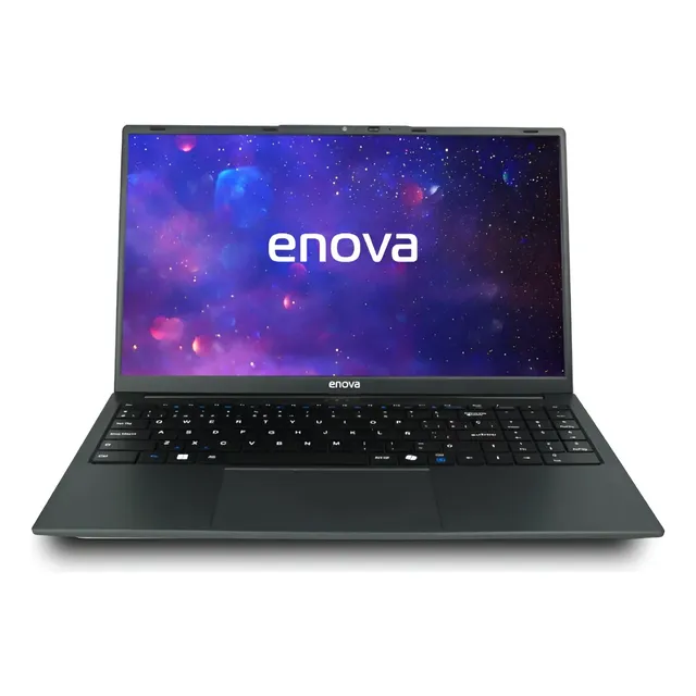 Notebook Enova 15'' Ryzen 3 3300 8 Gb Ram 240 Gb M2 Negro Plateado