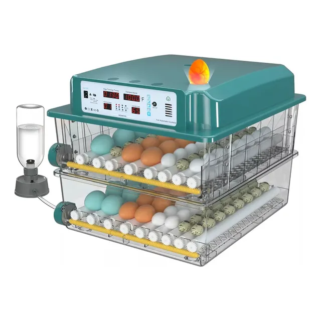 Incubadora De 120 Huevos, Monitor Automático De Rotación De