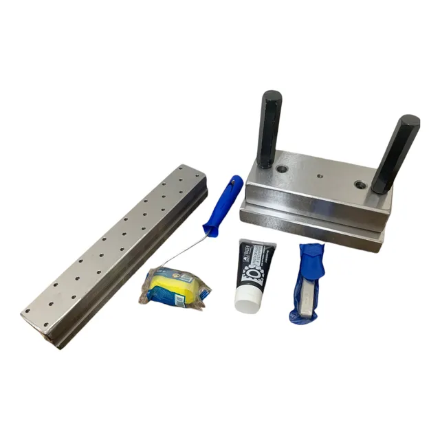 Kit Regua Para Verificar E Plainar Cabeçote Ou Bloco Motores