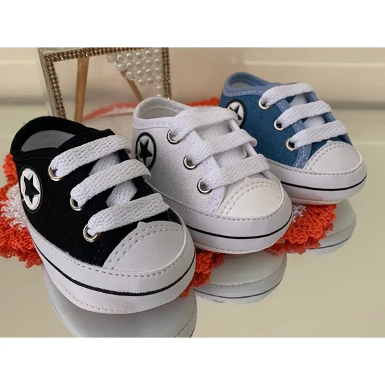 Kit Com 3 Pares Sapatinho De Bebe Sapatinho De Bebê T11