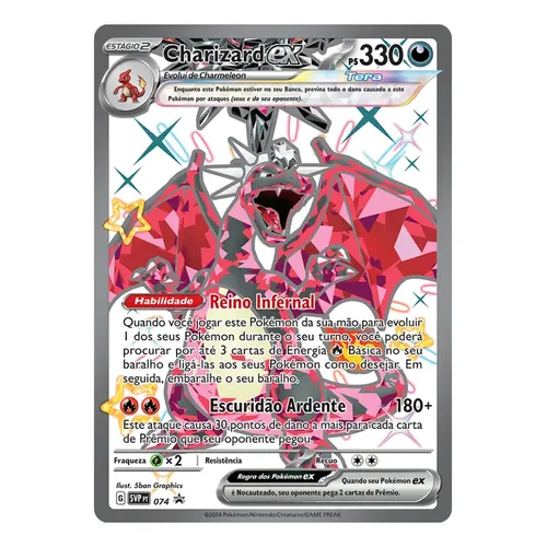 Pokémon Charizard Vmax Swsh261 Ultra Premium | Parcelamento sem juros