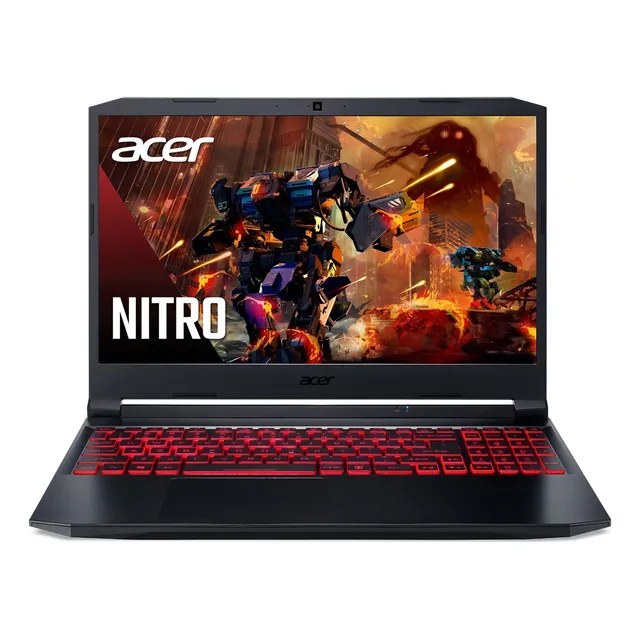 Laptop Acer Nitro 5 Intel I5 8gb 256gb Ssd + 1tb Hdd Gtx1650 Color Negro