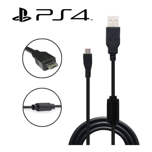 Cable Cargador De Playstation 4 Ps4 Totalmente Nuevo!!