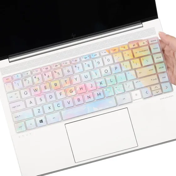 Funda De Teclado Para Lector De Huellas Dactilares Hp Env...