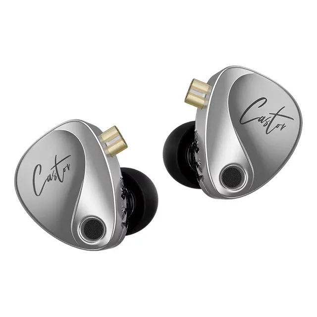 Audifonos Kz Castor  In-ear Con Switch De 4 Controladores