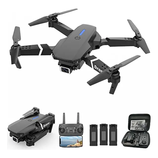 Drone Con Cámara Dual Para Adultos Y Niños, Plegable