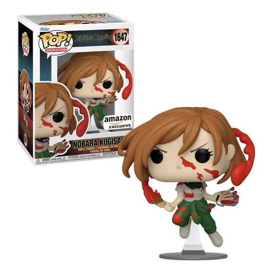 Nobara Pintura Funko Pop 1647 Jujutsu Kaisen Exclusivo Amazo