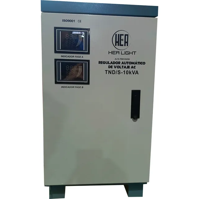 Estabilizador De Voltaje 10kva Bifásico Salida 110/220v 60hz