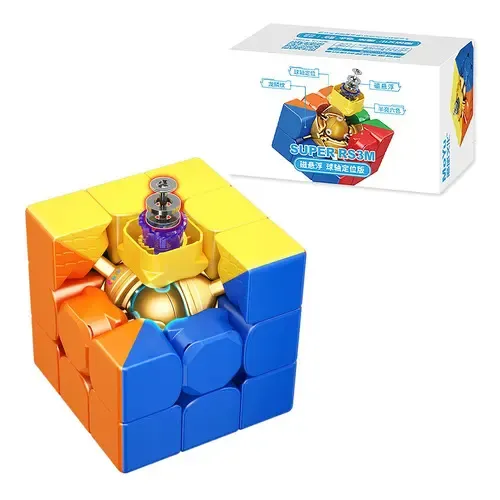 3x3x3 Cubo Mágico Super Rs3m 2022 Ball Core Profesional Color De La Estructura Stickerless | Cuotas sin interés