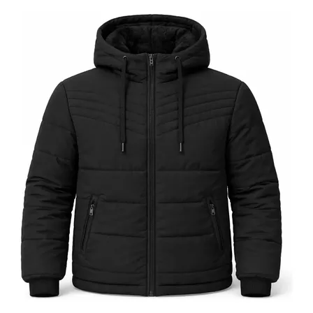 Jaqueta De Nylon Resistente Forrada Pelucia Inverno Bobojaco