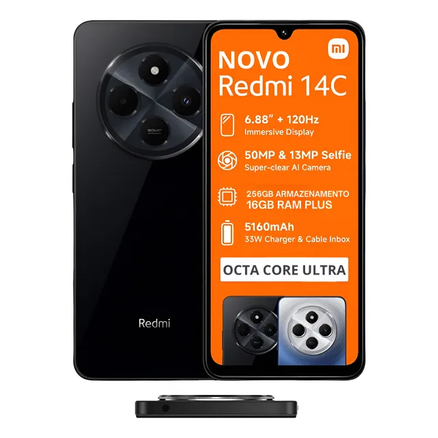 Celular Xiaomi Redmi 14c 256gb 16gb Ram Dual Sim