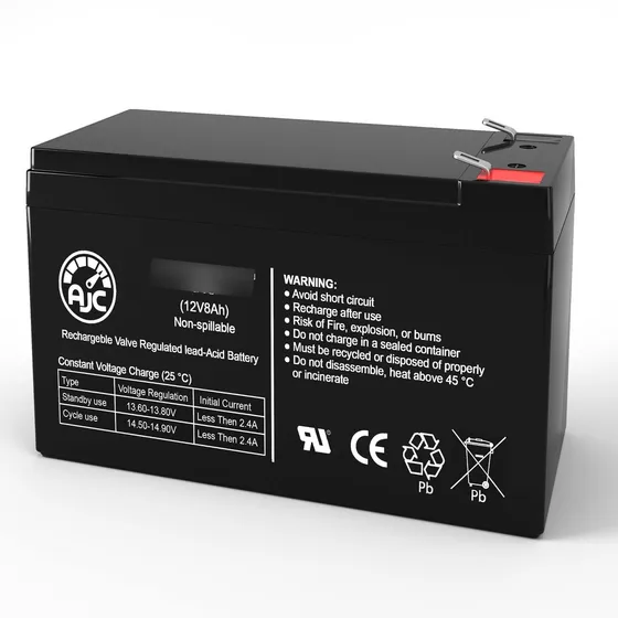 Apc Back-ups 550 Bateria Ups 12v 8 Ah Repuesto Ajc