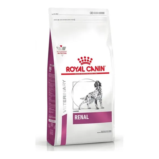 Alimento Royal Canin Veterinary Diet Canine Renal para cãe adulto de raza todos os tamanhos sabor mix de 10 kg