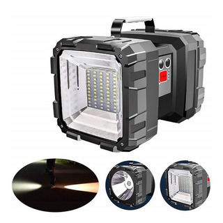 Potente Linterna 40w 10000 Ma Linterna Recargable Potente Linterna 40w 10000 Ma Linterna Recargable