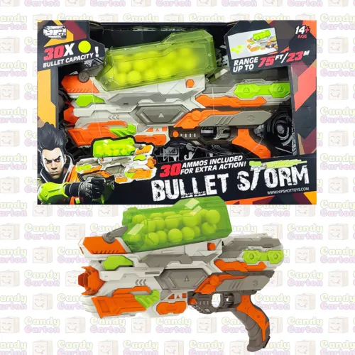 Pistola Bullet Storm 30x