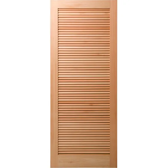 Folha De Porta Maciça 210x60cm Eucalipto Pm09 Veneziana Wt