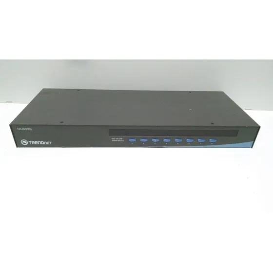 Chaveador Kvm 8 Portas Usb Tk-803r S/ Cabos-switch Trendnet