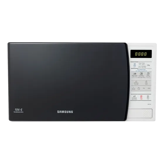 Microondas Samsung 20 Litros Blanco Me731k-kd Interior Cerámico 800W