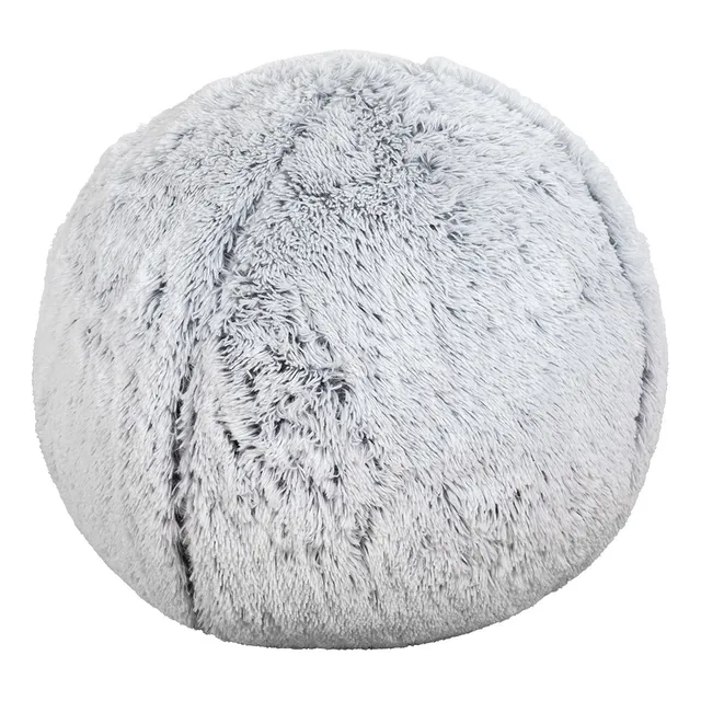 Sillón Puff Peluche Neblina 70 Cm Con Relleno