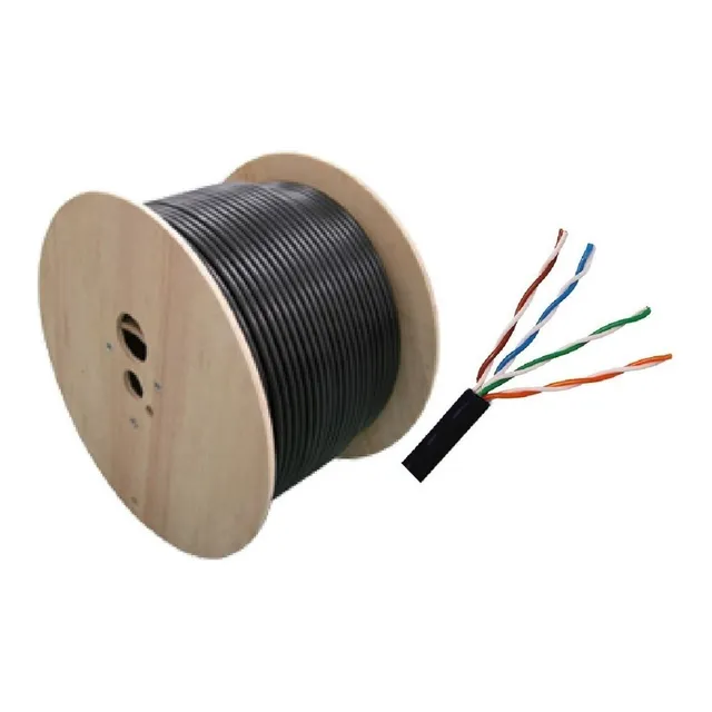Cable Utp Exterior Cat5 100% Cobre 40 Metros