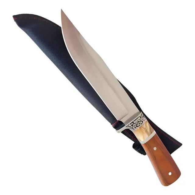 Faca Churrasco Profissional Premium 8 Polegadas Bainha Nf Inox