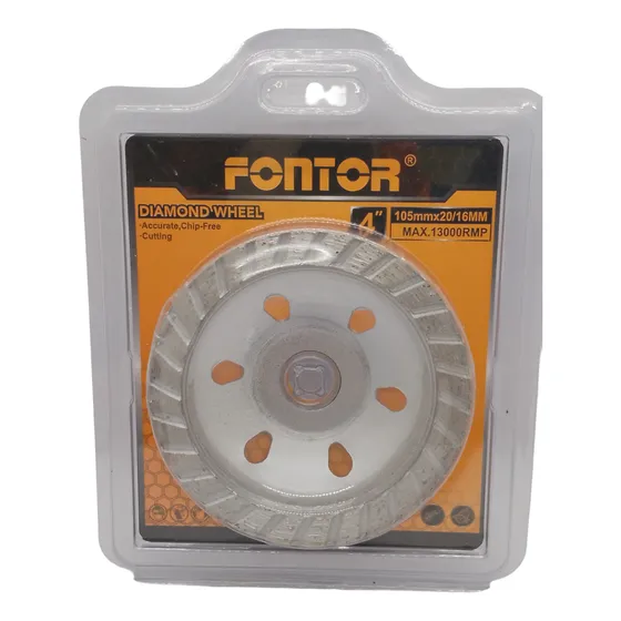 Disco Diamantado Para Pulir 4-1/2puLG Marca Fontor