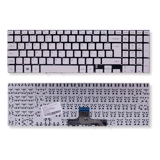 Teclado Para Notebook Samsung Np350xbe-kdbbr | Branco