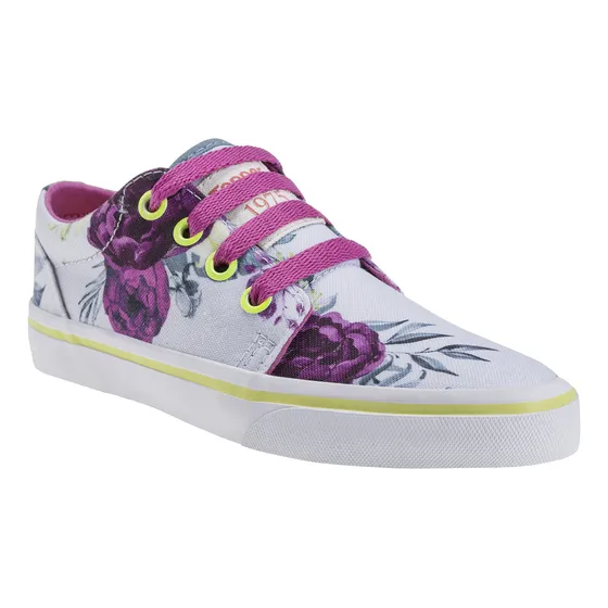 Calzado Topper De Niñas Carson Leia Gris/fucsia/lemon
