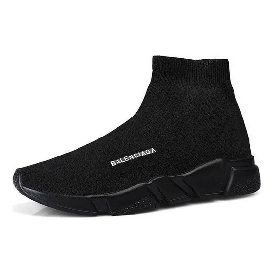 . Zapatos Tipo Calcetín Con Parte Superior Alta