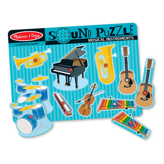 Instrumentos Musicales Puzzle Melissa & Doug Sound, 8 Unidad Instrumentos Musicales Puzzle Melissa & Doug Sound, 8 Unidad