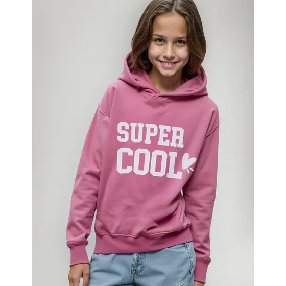 Buzo Guimel Kids Supersoft Frisado Nenas Y Teens Super Cool