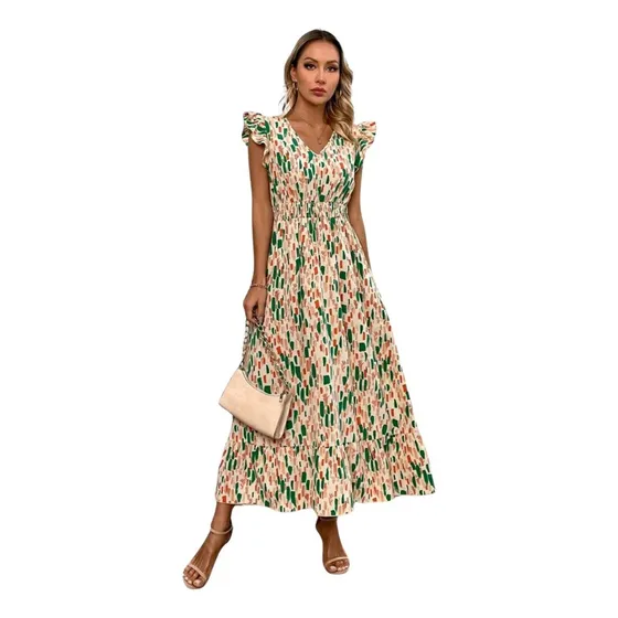 Vestido Para Damas Estampado Floral 8414