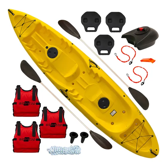 Kayak Sitontop Kai3 Combo 3 + Cajón / Estable / Navegas Seco