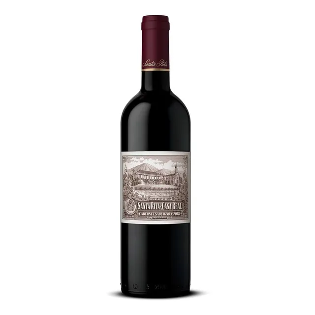 Vino Tinto Chileno Santa Rita Casa Real 750ml