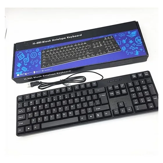Kit De Teclado Y Mouse Para Pc Hp Alambrico