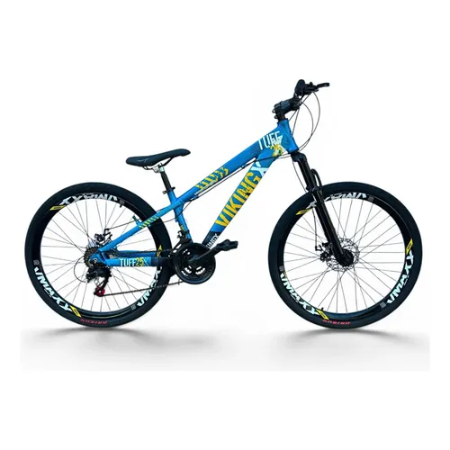 Bicicleta Vikingx Tuff25 Freios Hidraulicos 21v Camb Shimano Cor