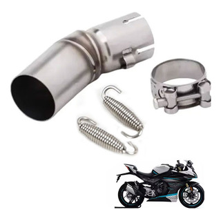 Cople Conector Escape Slip On Cf Moto 450 Nk Sr Mt Cople Conector Escape Slip On Cf Moto 450 Nk Sr Mt